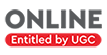 Online UGC Entitled Logo